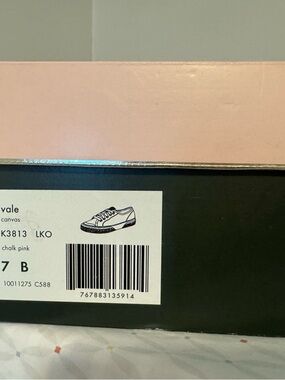 kate spade Chalk Pink Canvas Sneakers